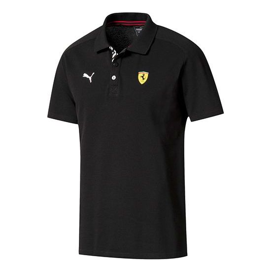 Polotröja Puma Scuderia Ferrari Classic Polo Shirt Svart | 762387-02, 0