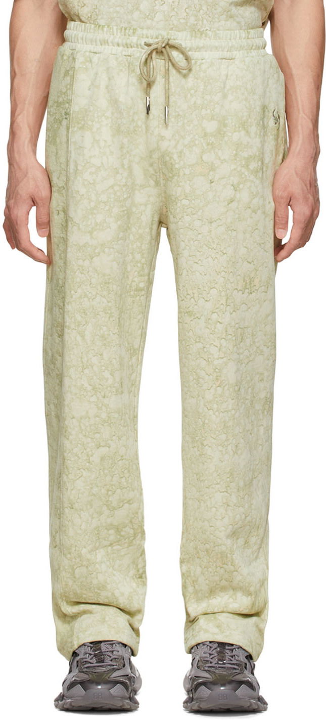 Träningsbyxor Feng Chen Wang Feng Chen Wang Cotton Lounge Pants Grön | FMS13TR14