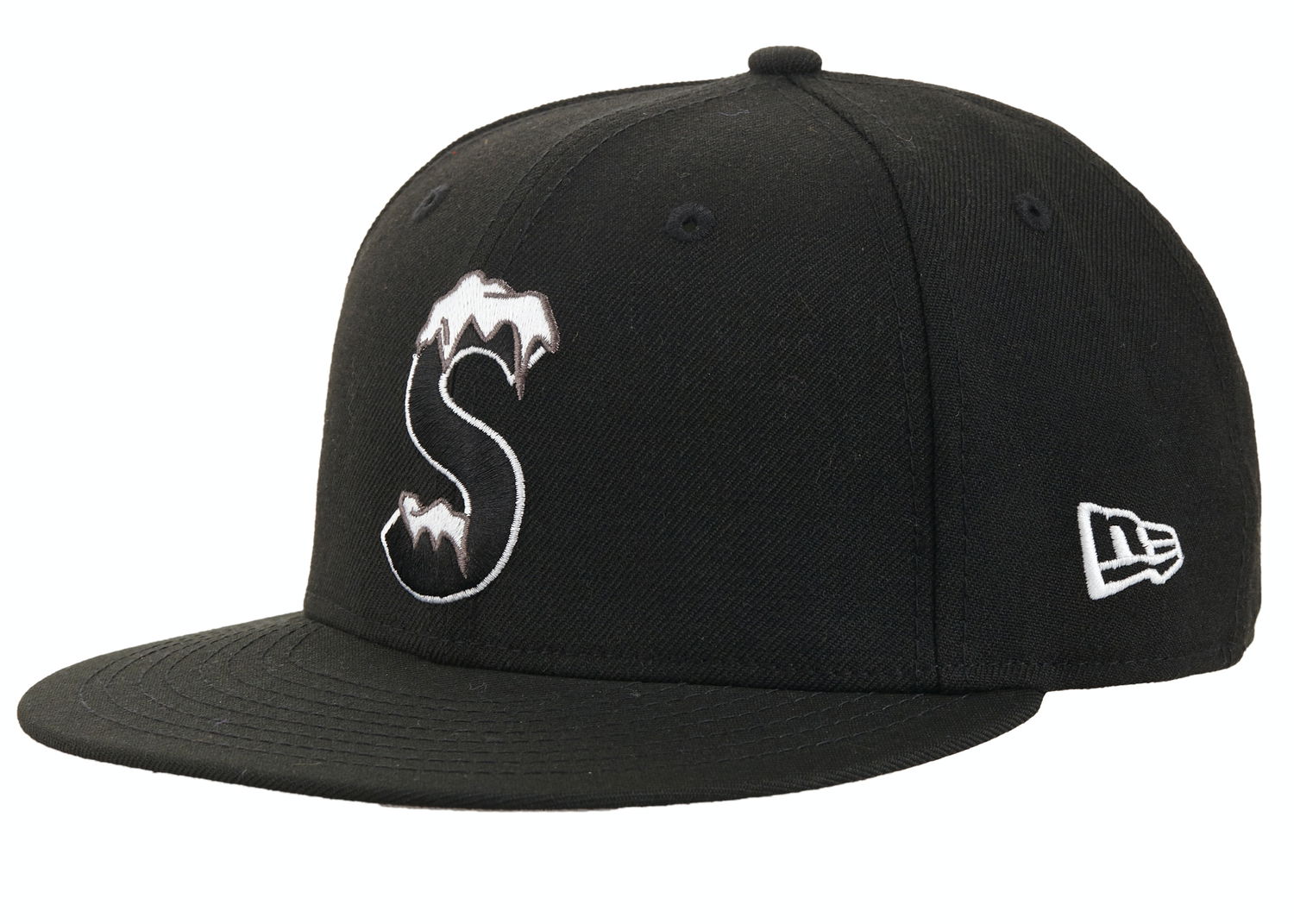 Hatt Supreme New Era x Characters S Logo "Black" Svart | SS22H85 BLACK, 0