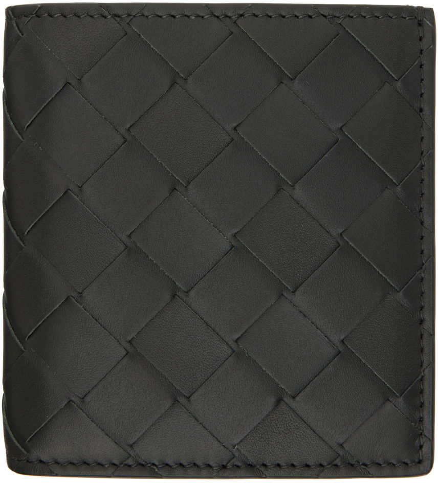 Plånbok Bottega Veneta Slim Bifold Leather Wallet Grå | 749400VCPQ6, 0