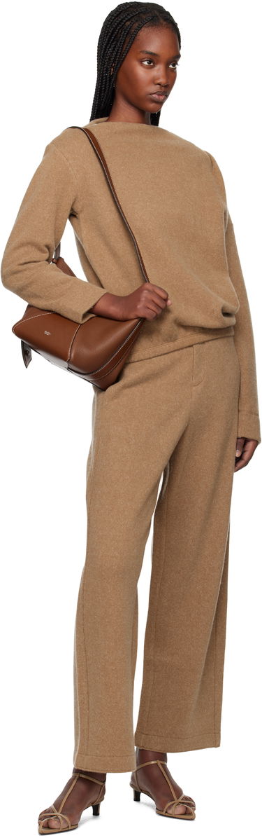 Sweater Max Mara Max Mara Oxa Boat Neck Sweatshirt Brun | 2511921048600, 3