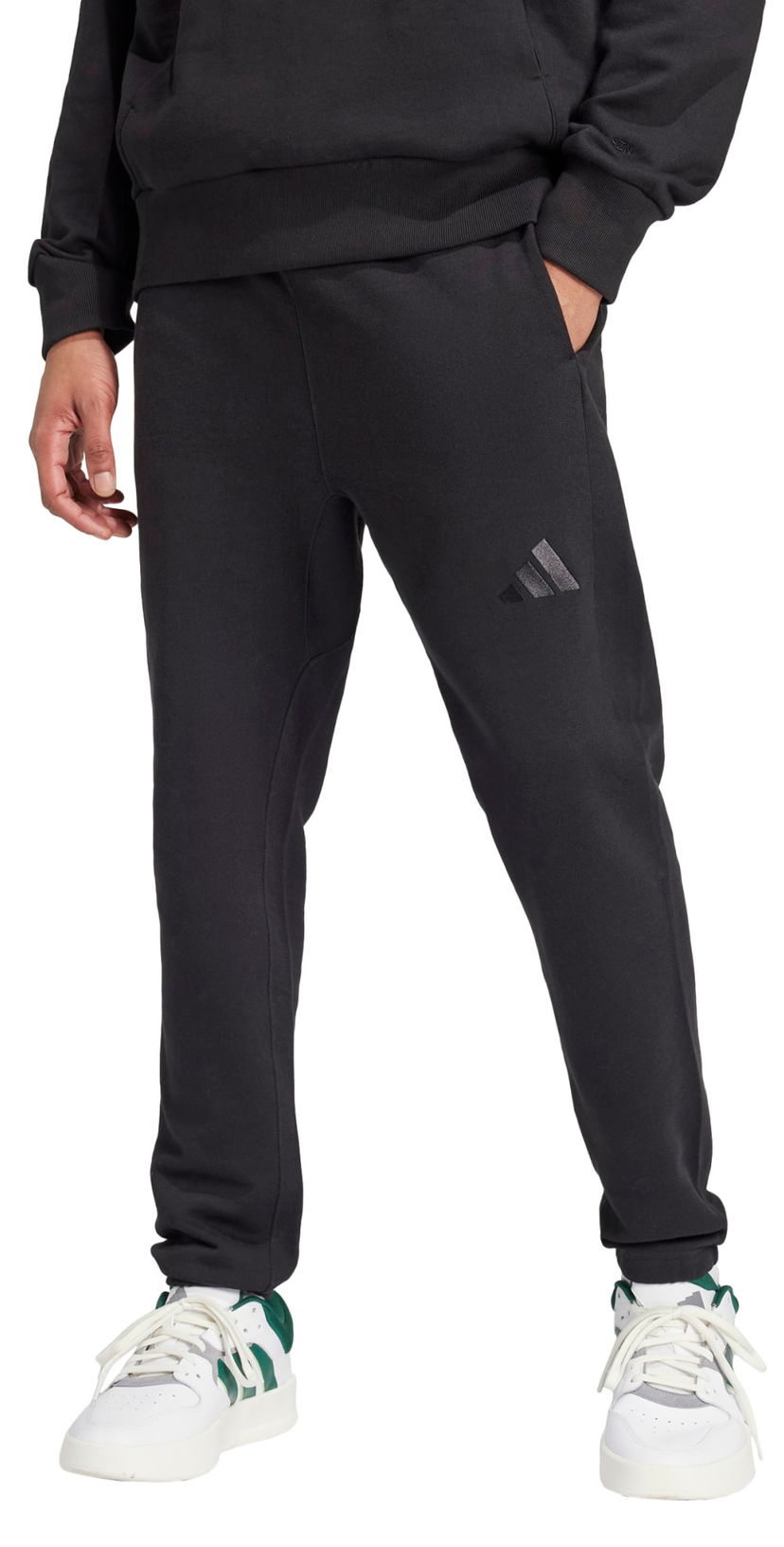 Träningsbyxor adidas Originals Sports Fleece Pants Svart | iv5216