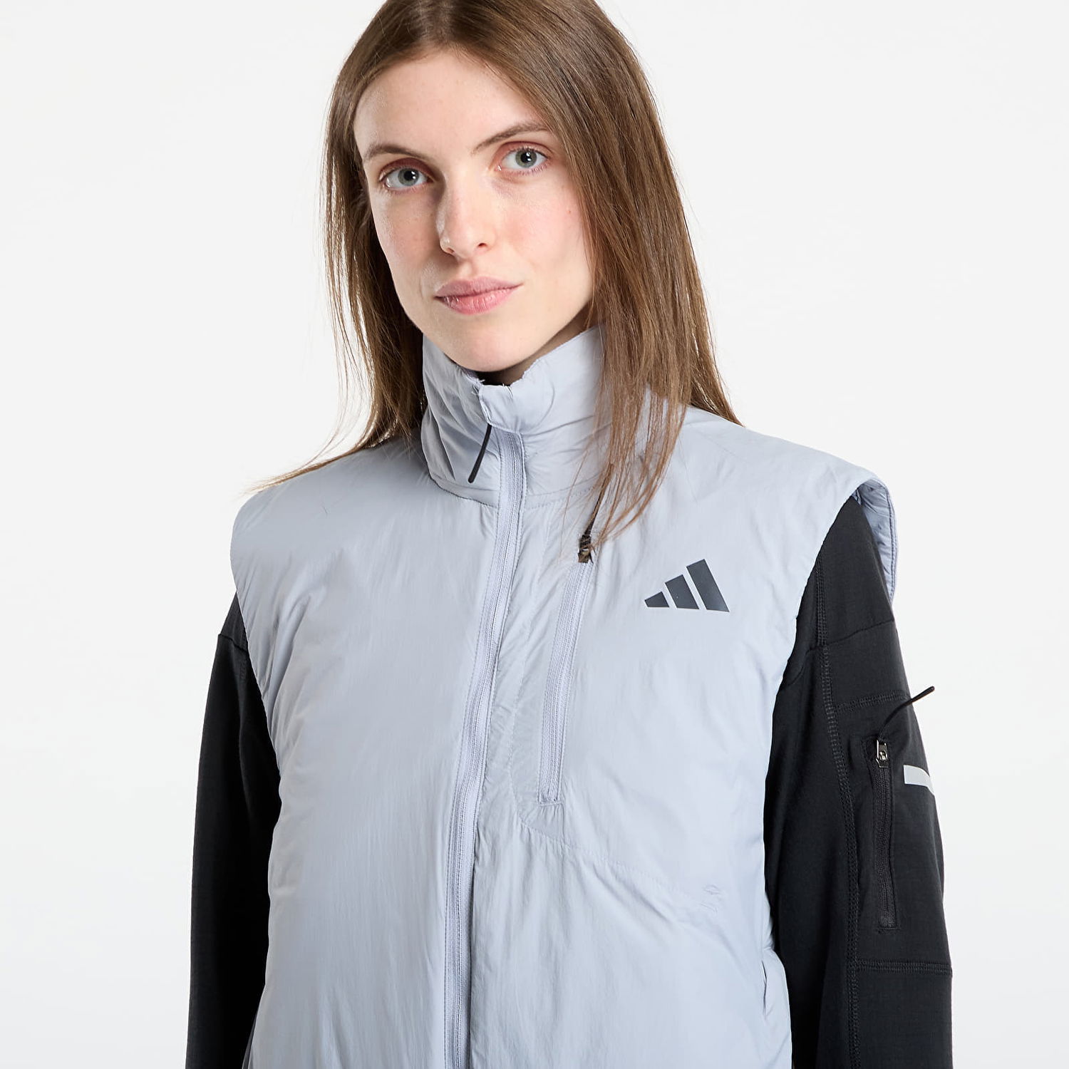 Väst adidas Performance Adi365 Running Climawarm Vest Grå | JP3848, 1