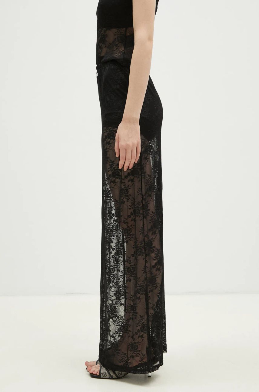 Kjol Ksubi KSUBI Veneda Slip Maxi A-Line Skirt Svart | WPS25SK004, 1