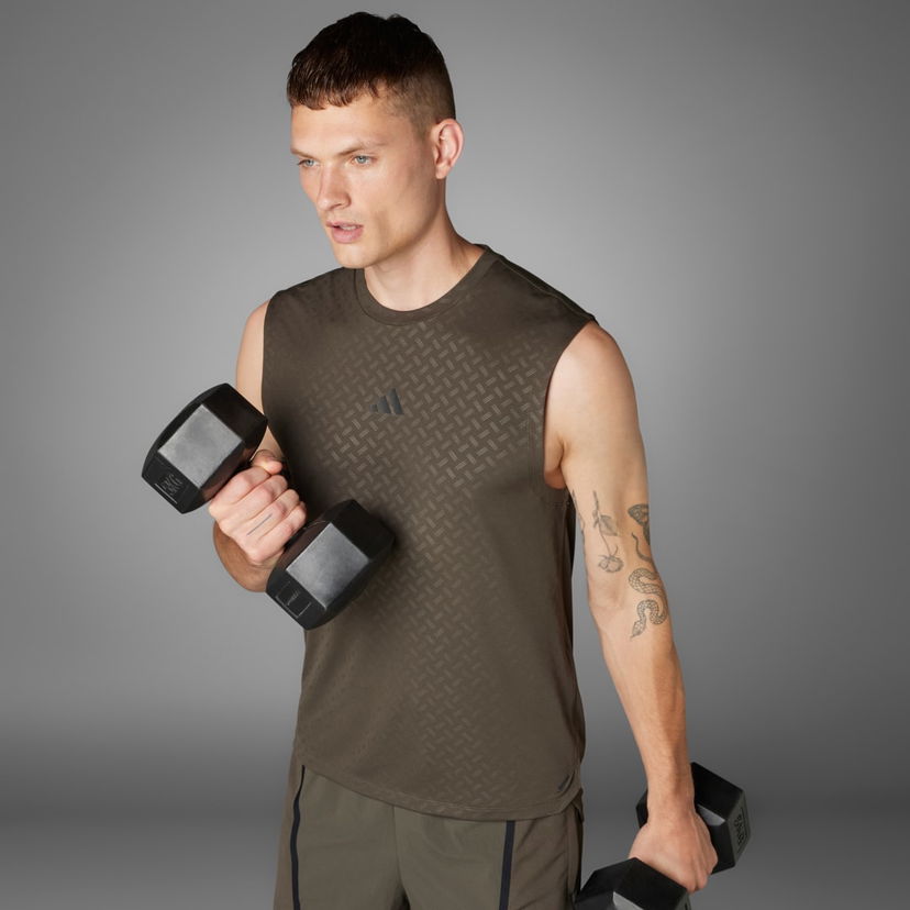 Linne adidas Performance Tank Top Grön | JD8457