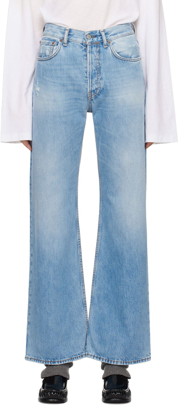 Jeans Acne Studios Loose-Fit Jeans Blå | A00338-, 0