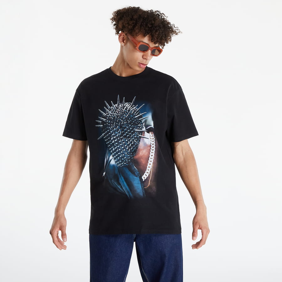 T-shirt Urban Classics Thorned Mask Oversize T-Shirt Svart | MT1974 Black, 0