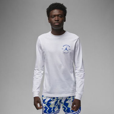 T-shirt Jordan Sport Breakfast Club Long-Sleeve T-Shirt Vit | DV1472-100, 0