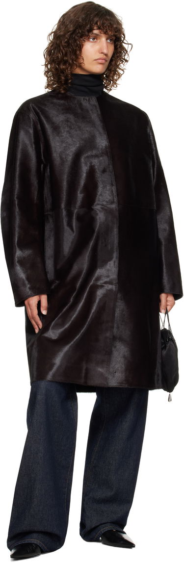 Rockar Loulou de Saison Loulou de Saison Miller Pony Effect Leather Coat Svart | MILLER, 3