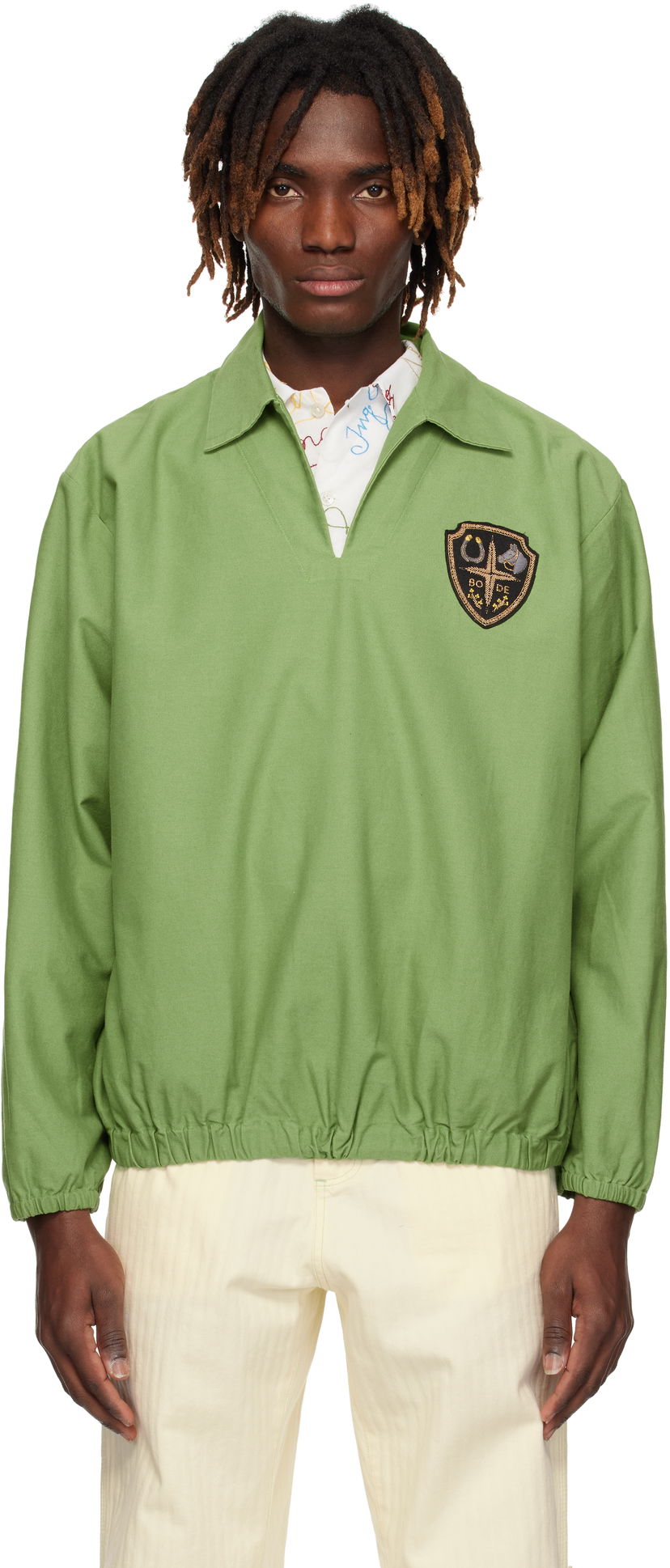 Skjorta Bode Bode Golf Jacket Grön | MRS25JA004