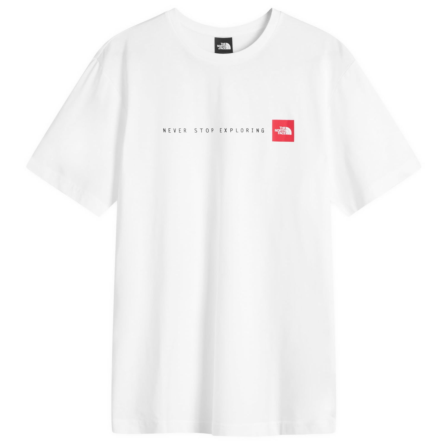 T-shirt The North Face Never Stop Exploring T-Shirt, Size Small Vit | NF0A87NSFN4, 0