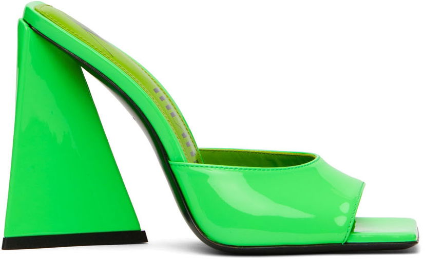 Klä The Attico Attico Devon Heeled Sandals Grön | 227WS000 L002