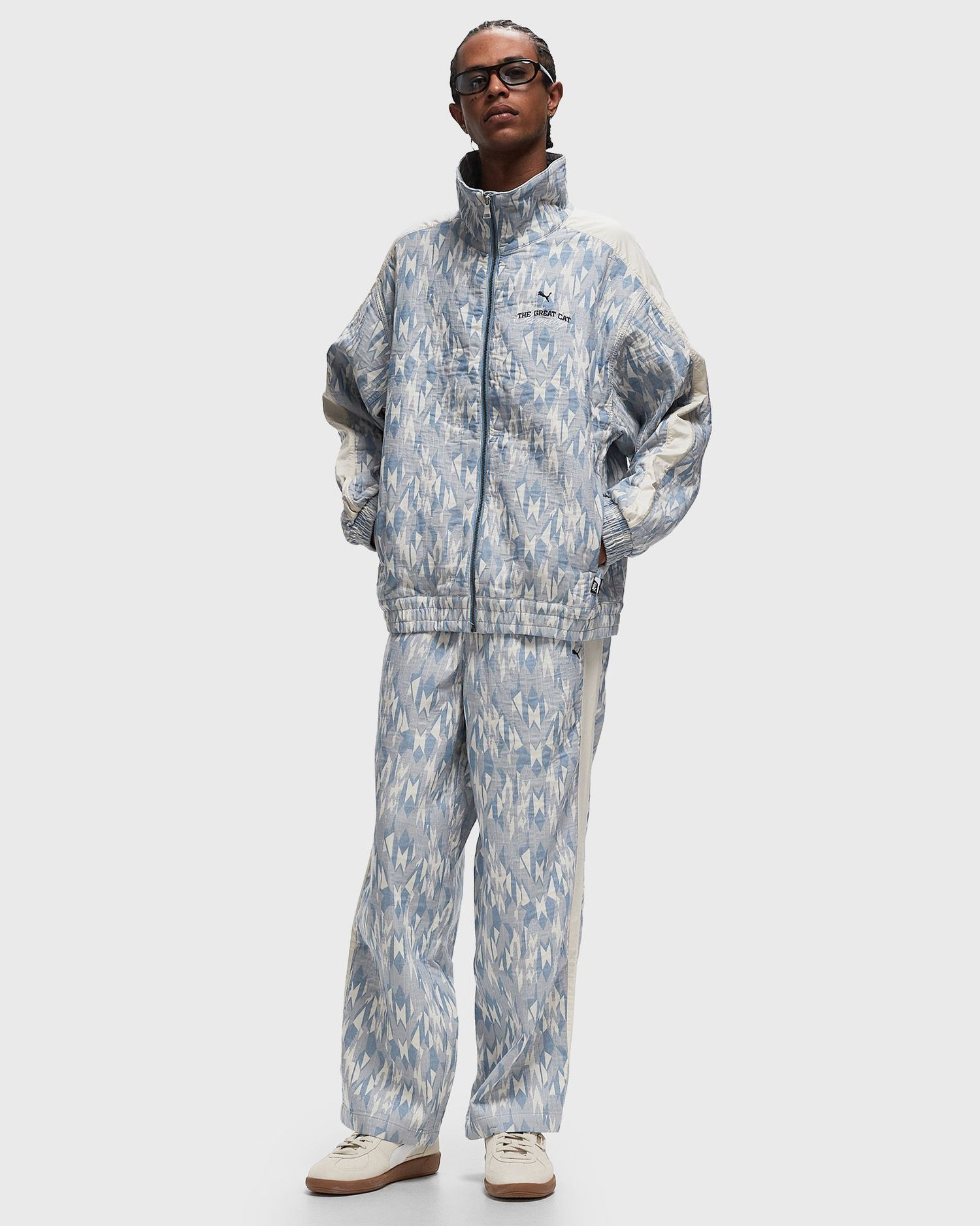 Byxor Puma BASKETBALL NOSTALGIA T7 Chino Pants Blå | 624035-20, 1