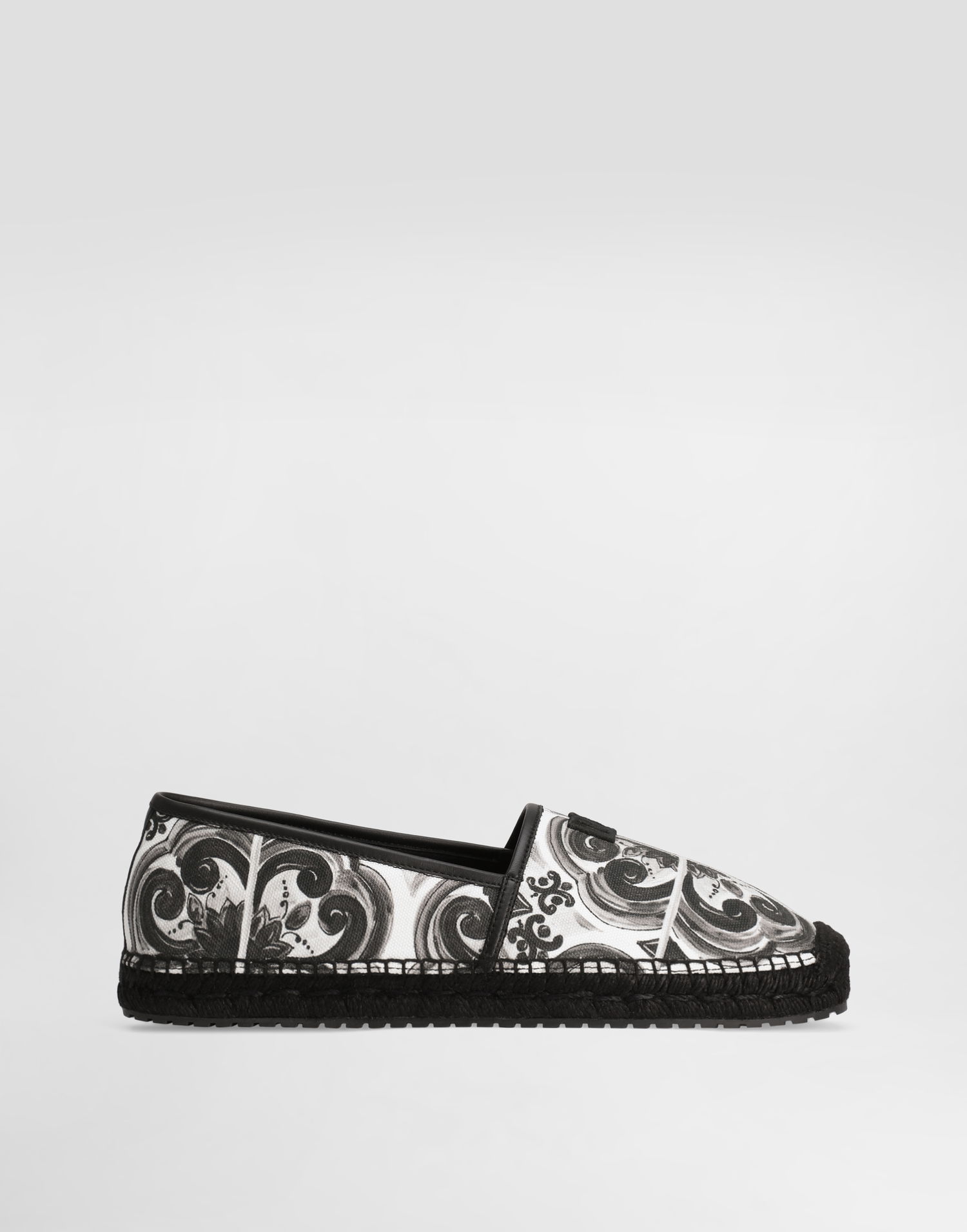Tillbehör Dolce & Gabbana Dolce & Gabbana Shell-print Canvas Espadrilles Flerfärgad | A50730AD506IU3TN, 0