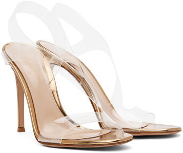 Tillbehör Gianvito Rossi Gianvito Rossi Metropolis Heeled Sandals Metallisk | G31841.15RIC.GME, 3