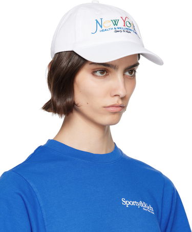 Keps Sporty & Rich Sporty & Rich NY 94 Health & Wellness Club Cap Vit | AC040622034WH57, 1
