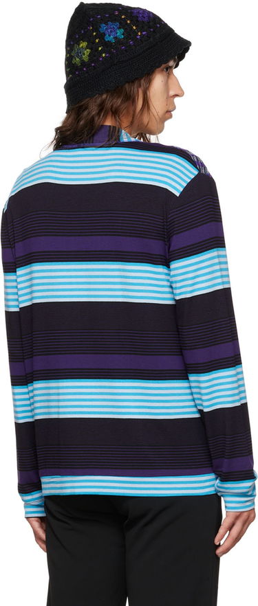 Sweater Anna Sui Anna Sui Stripe Cardigan Purpur | M622G31, 2
