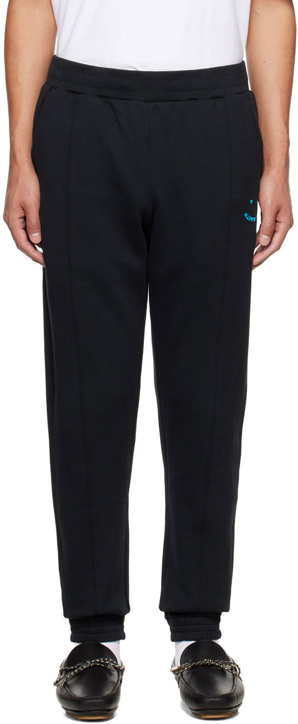 Träningsbyxor Paul Smith PS Paul Smith Happy Lounge Pants Svart | M2R-216XE-J21169