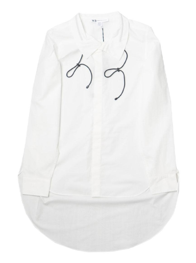 Skjorta adidas Originals Y-3 Tie-Cord Shirt Vit | DP0738