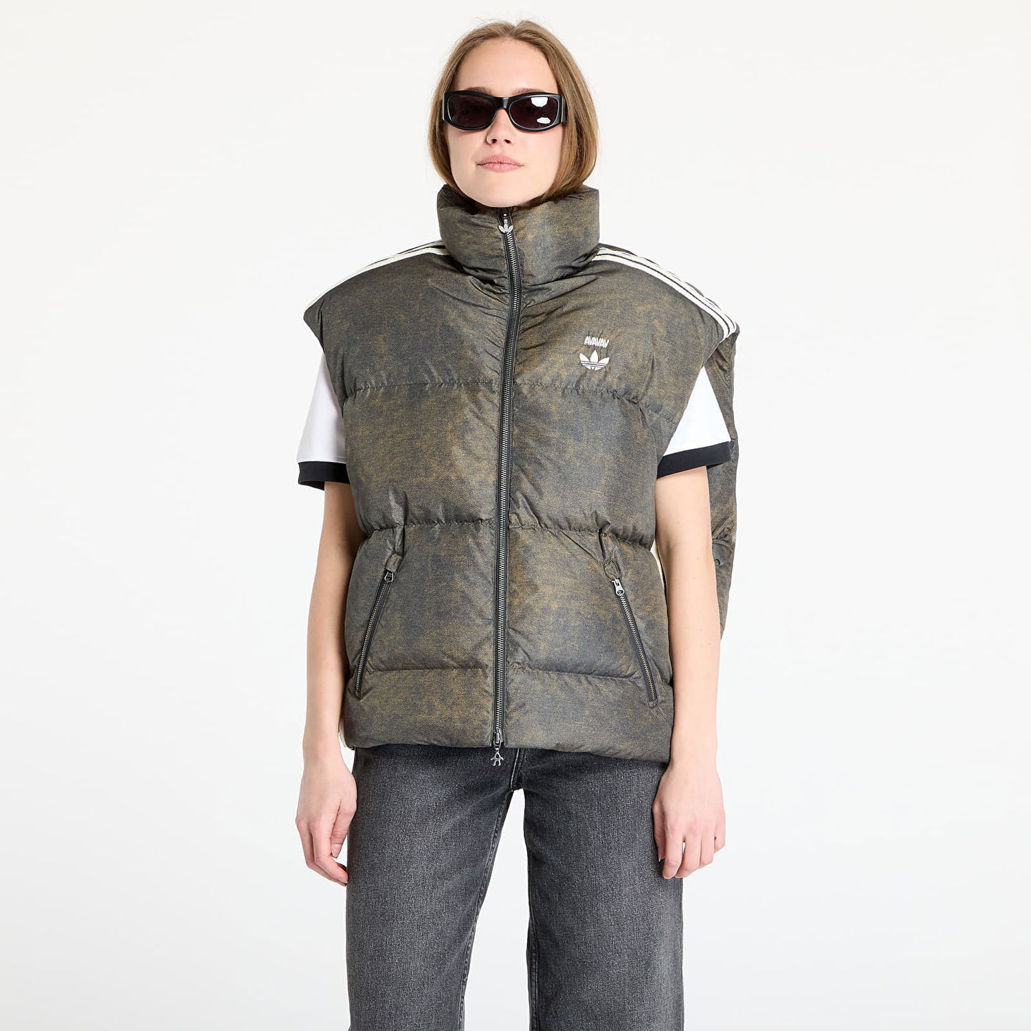 Väst adidas Originals adidas x Avavav Puffer Vest Brun | JP4848, 0