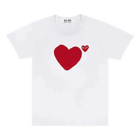 PLAY T-Shirt with Red Heart