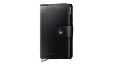 Plånbok Secrid Premium Black Leather Mini Cardholder Svart | MDu-Black, 1