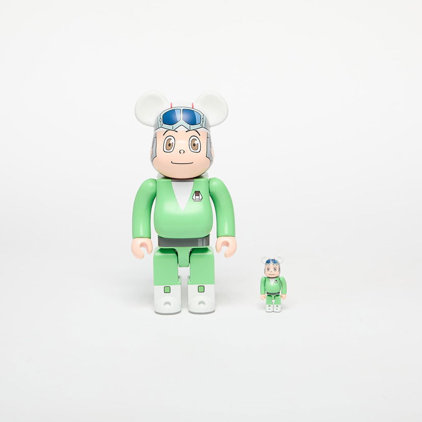 Samlarobjekt Medicom Toy BE@RBRICK Bon 100% & 400% Figurine Set Grön | 4530956616100