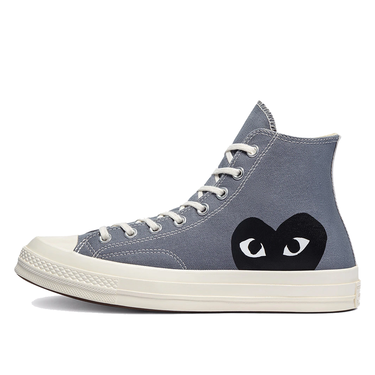 Sneakers och skor Converse Comme des Garçons PLAY x Chuck 70 "Grey Steel" Grå | 171847C, 1