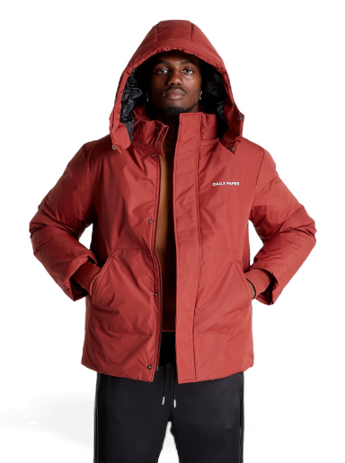 Pufferjacka DAILY PAPER Nuraz Puffer Jacket Röd | 2221193