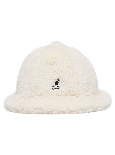 Hatt Kangol Faux Fur Bucket Hat Vit | K4190ST.CR102