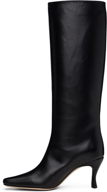Sneakers och skor BY FAR Stevie 42 Tall Leather Boots Svart | 21PFSVIDBLSMC, 2