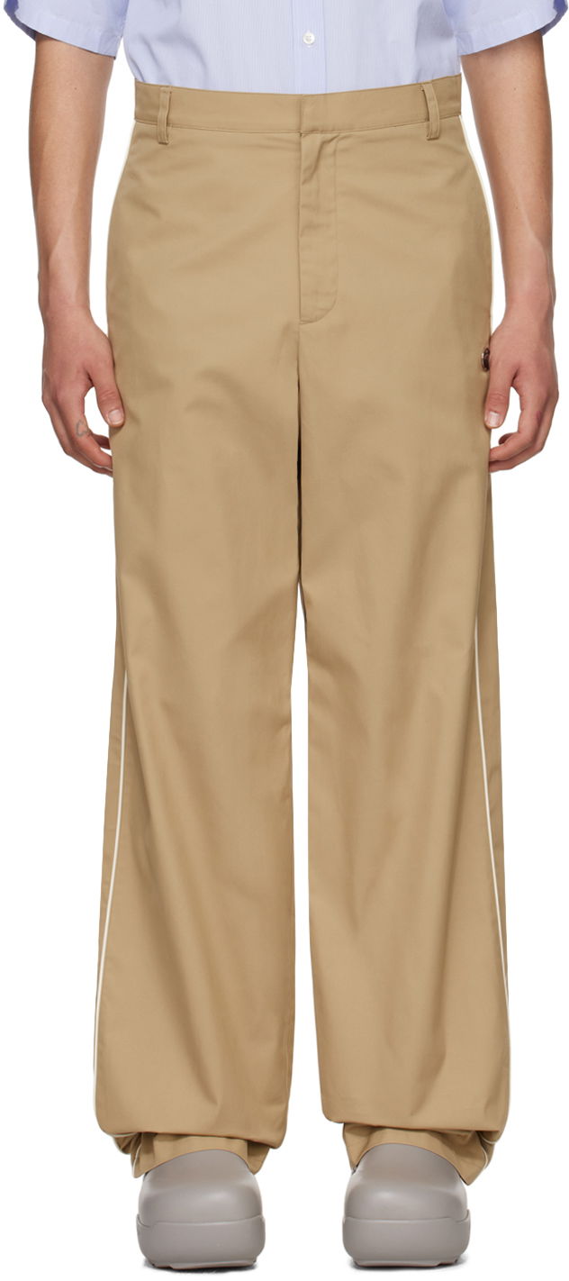 Byxor Ambush Sponge Trousers Beige | BMCA001S24FAB0016200