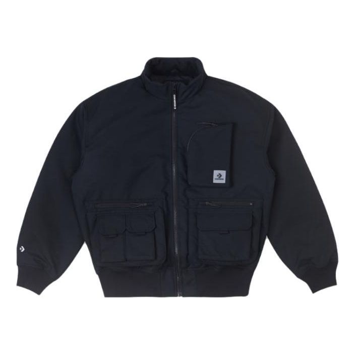 Bomberjacka Converse Short Bomber Jacket Svart | 10025251-A03, 0