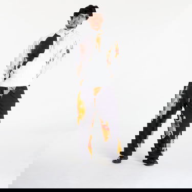 Jacka Y-3 Y-3 AOP 3Stripes Track Jacket Vit | KA9623, 4