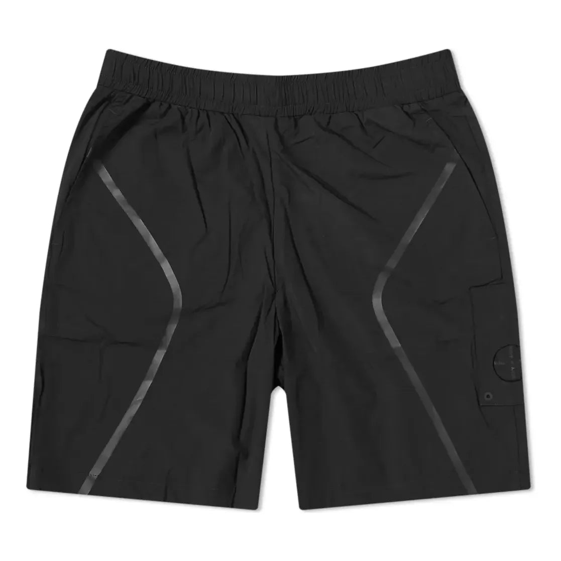 Shorts A-COLD-WALL* A-COLD-WALL* Men's Welded Tech Shorts Svart | ACWMB045-BLACK, 0