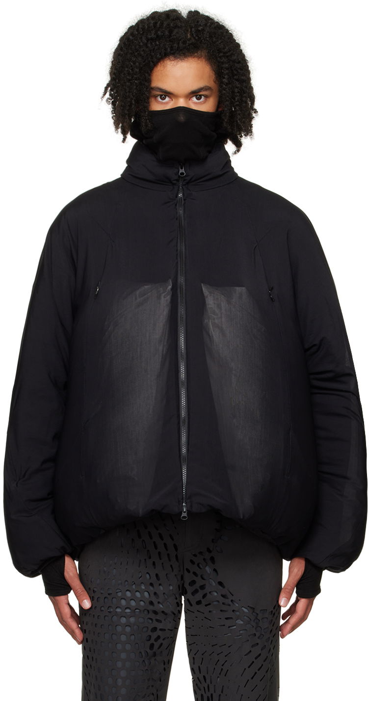 Pufferjacka Post Archive Faction (PAF) Pillow Down Puffer Jacket Svart | 5.1 ODL-B