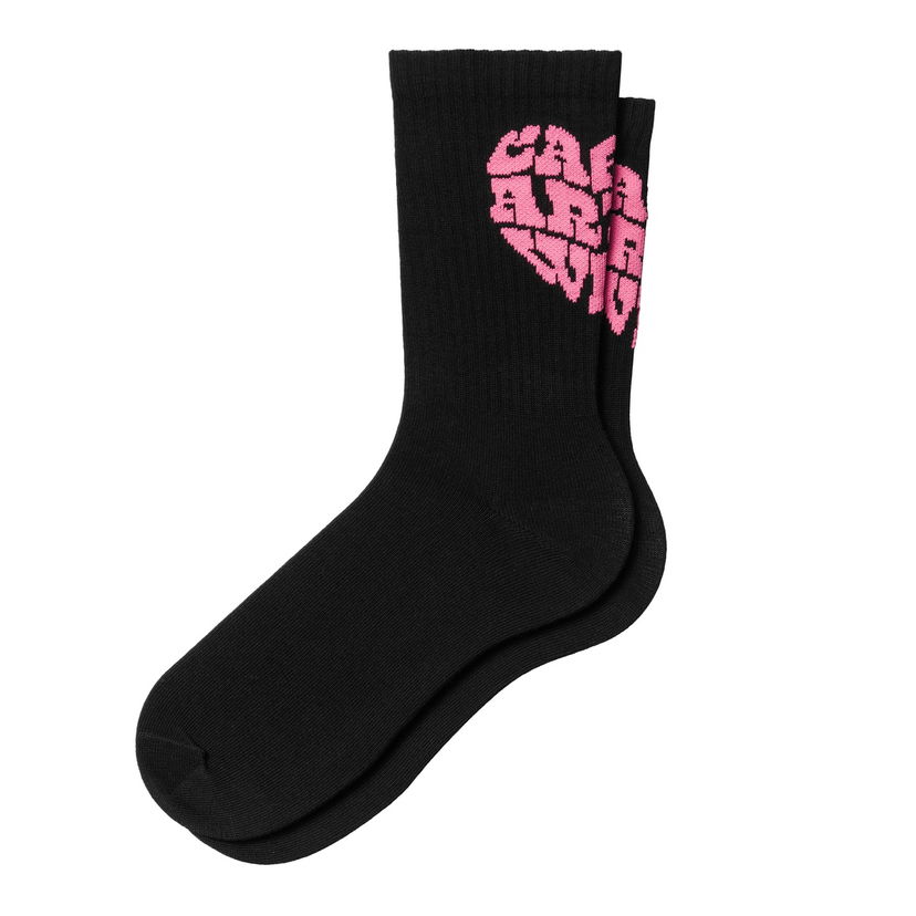 Strumpor Carhartt WIP Heartbreaker Socks Svart | I034370_6