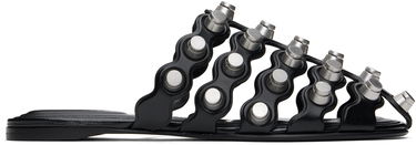 Sneakers och skor Alexander Wang Alexander Wang Rexa Cage Slide Sandals Svart | 30125M014, 0