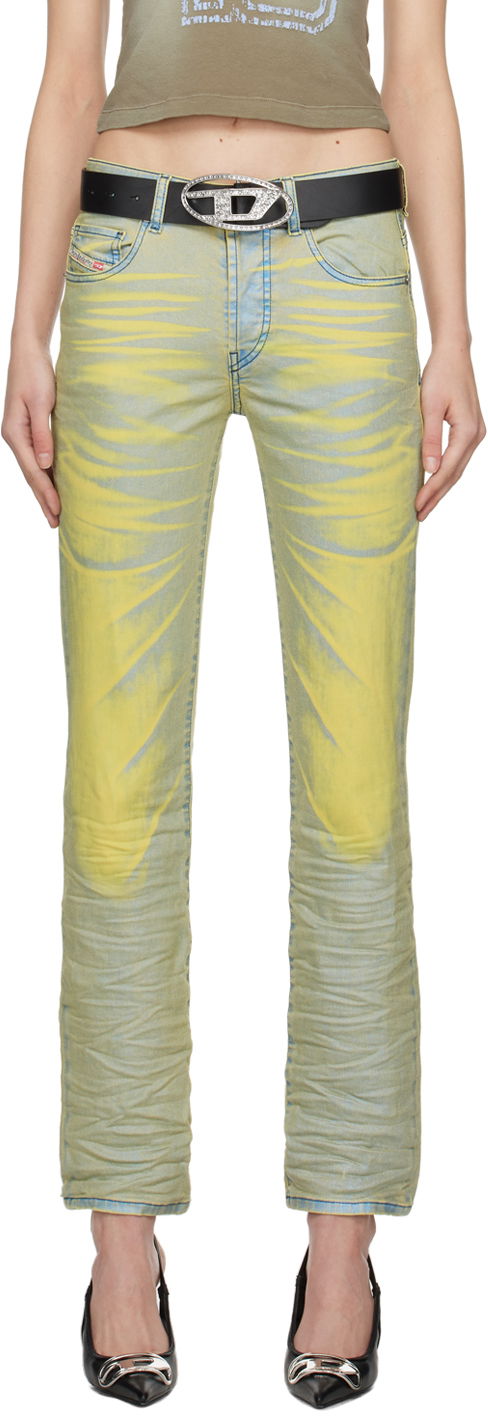 Jeans Diesel 1989 D-Mine Jeans Grön | A13138 068KL