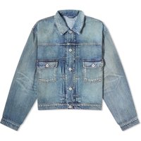 Jacka KENZO Stone Bleach Trucker Jacket Stone Dirty Blue Denim Blå | FD65DV3036B7-DY, 2
