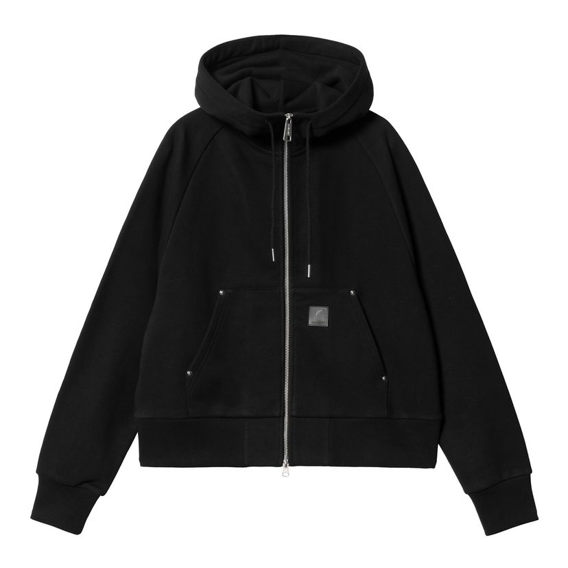 Sweatshirt Carhartt WIP Hooded Eldon Jacket Svart | I034374_8