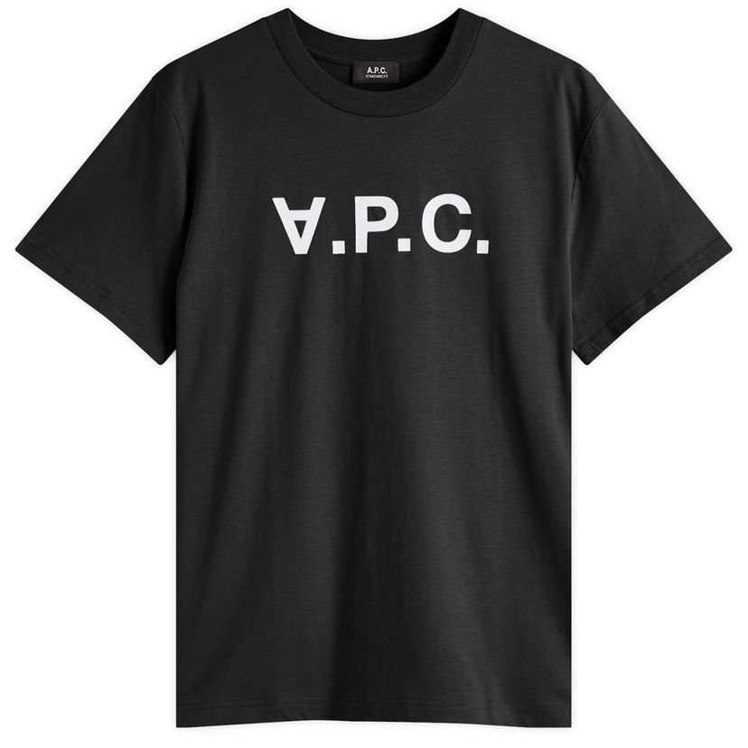 T-shirt A.P.C. Men's VPC Logo T-Shirt Svart | COHBM-M26384-TZD