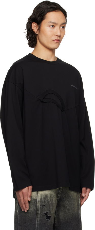 T-shirt Feng Chen Wang Feng Chen Wang Oversized 2in1 T-Shirt Svart | FMS19LS01B, 1