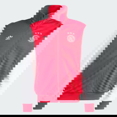 Jacka adidas Performance Ajax Amsterdam Essentials Trefoil Jacket Röd | IL6044, 3