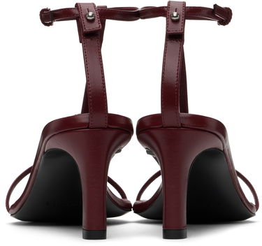 Sneakers och skor Jil Sander Jil Sander High Heeled Sandals Bourgogne | J16WL0030_P8389, 1