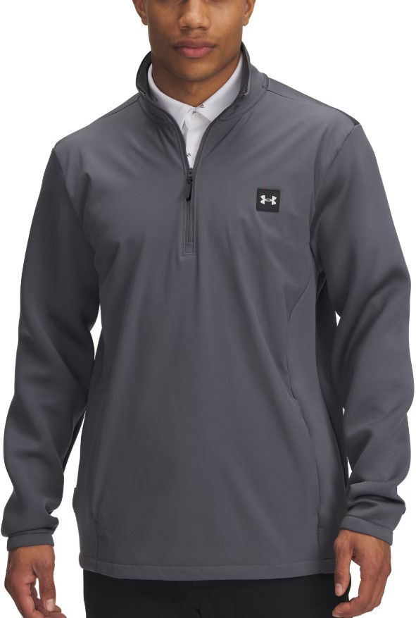 Jacka Under Armour UA Drive Pro Storm Hyb HZ Quarter-Zip Golf Pullover Grå | 1387118-025