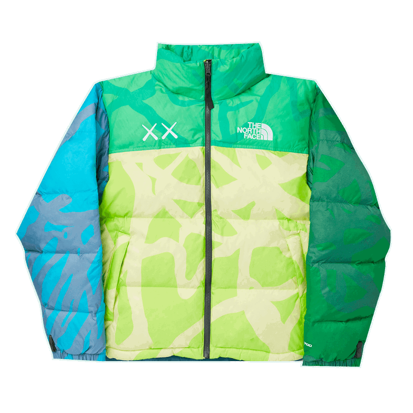 Pufferjacka The North Face KAWS Retro 1996 Nuptse Jacket Flerfärgad | NF0A7WLU75B