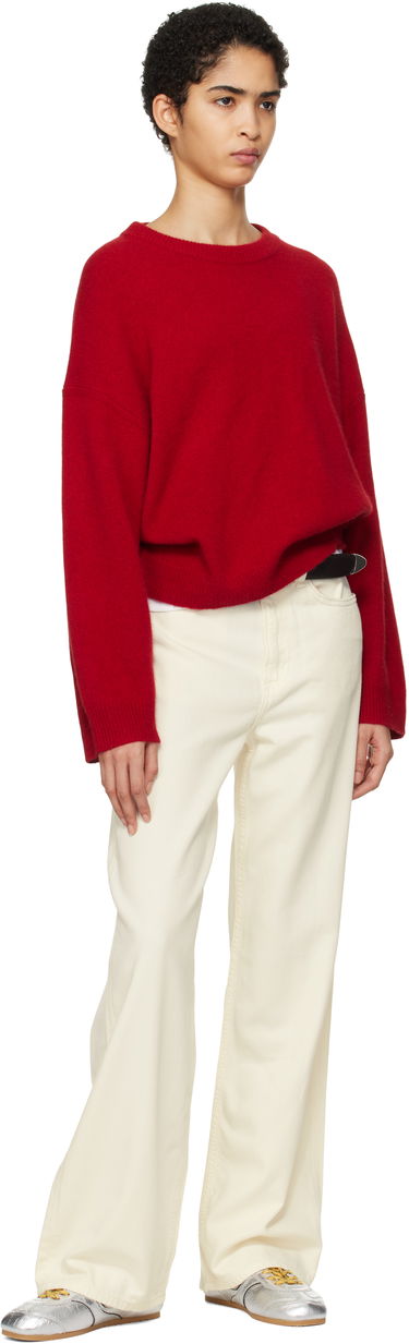 Jeans rag & bone Rag & Bone 'The Logan' Mid-Rise Wide Leg Jeans Vit | WDD22H2786STEC, 3