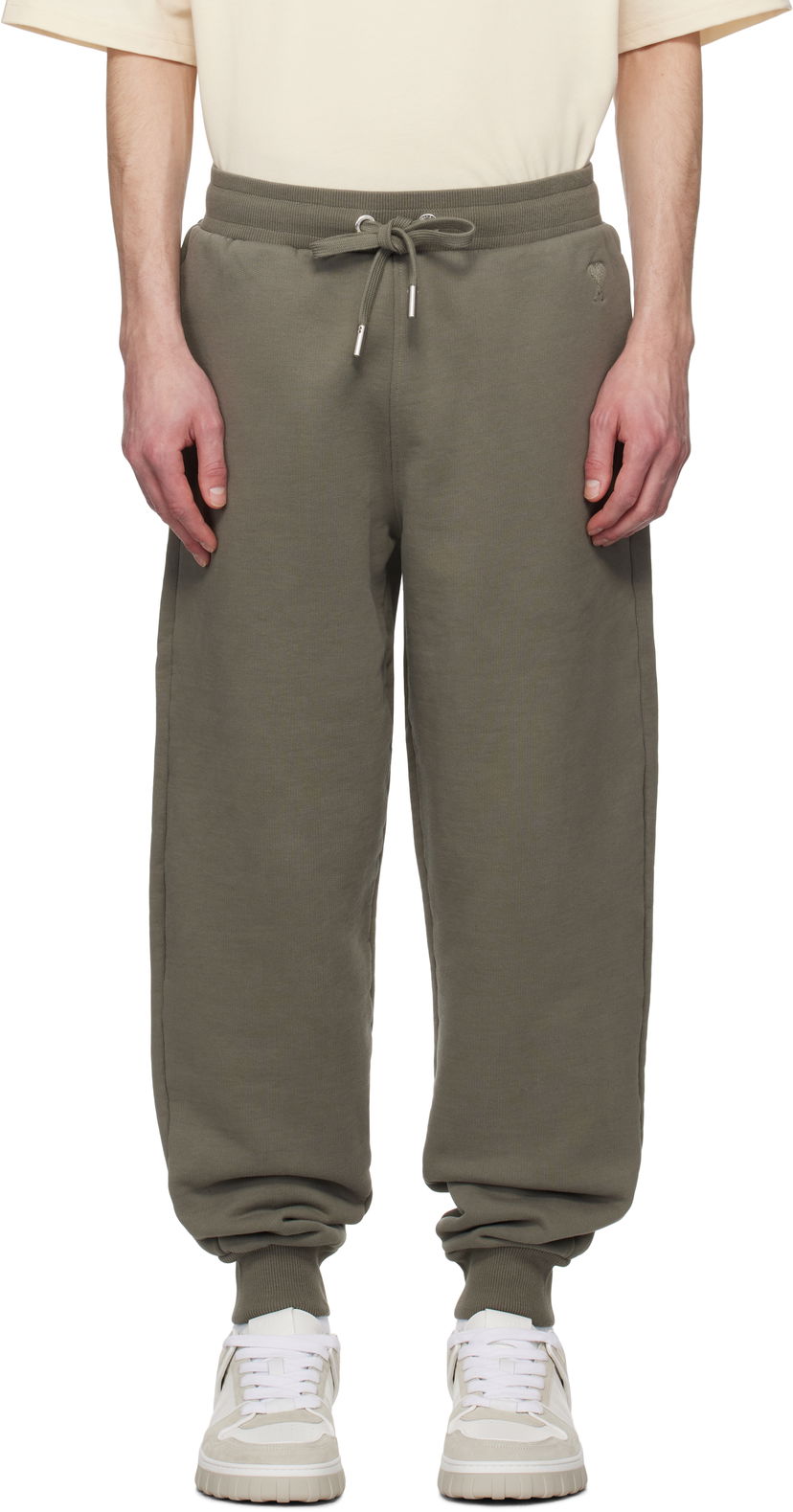 Träningsbyxor AMI AMI Paris Ami de Coeur Sweatpants Grön | UTR240.747