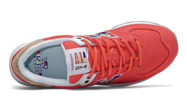 Sneakers och skor New Balance 574 Röd | WL574SOF, 2